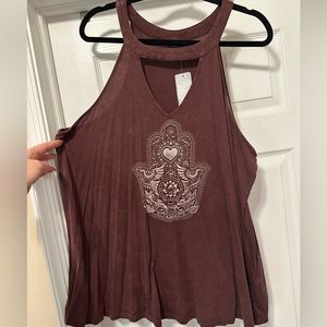 Torrid size 1 Burgundy tank
